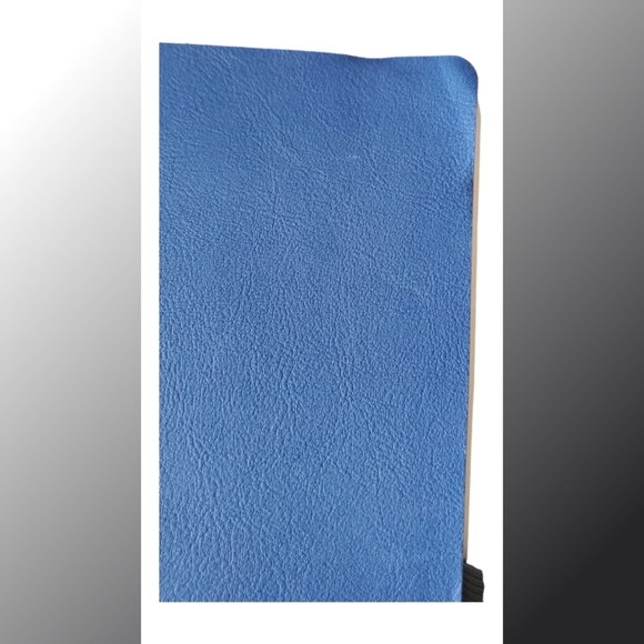 Graphic Faux Leather Blue 2023 Planner 18 Month New - Picture 3 of 9